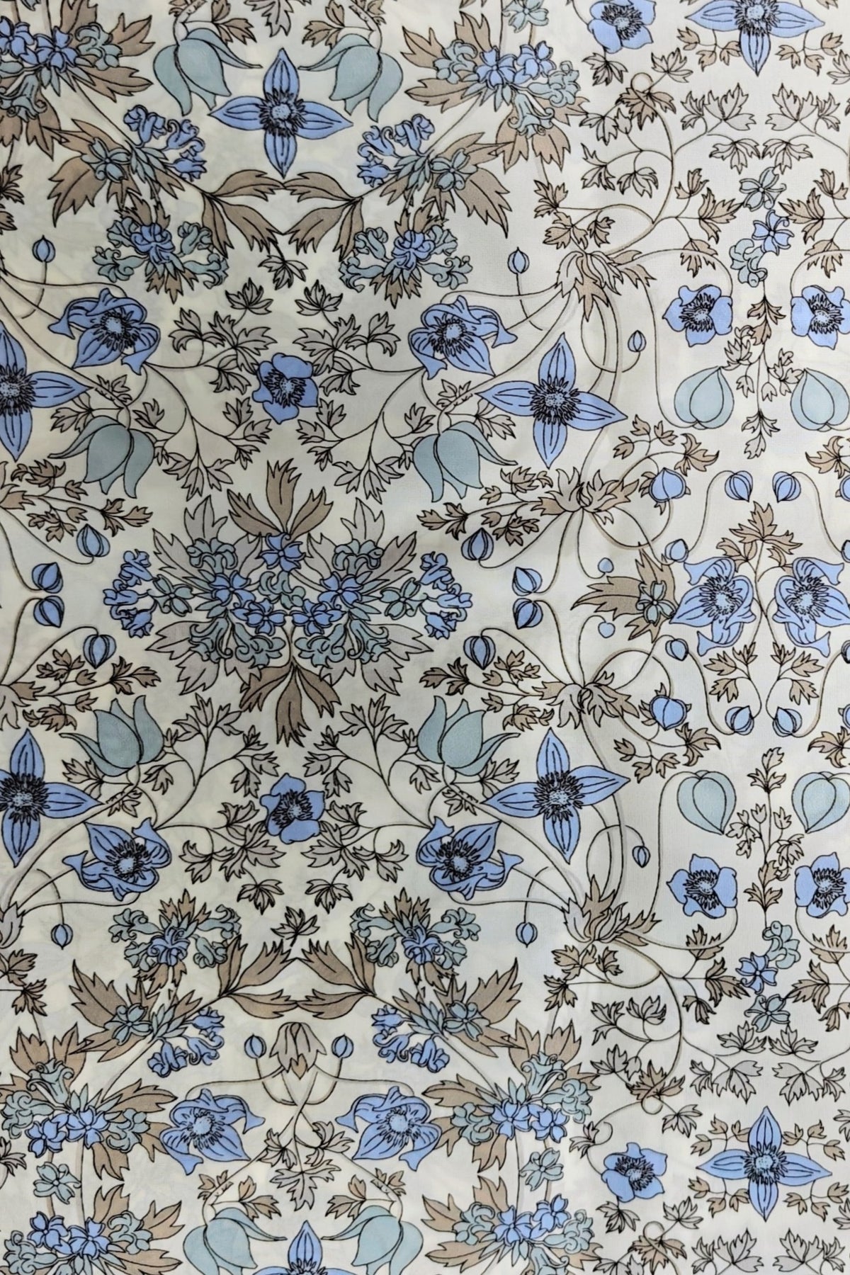 NATIVE FLOWERS BLUE